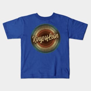 Kings of Leon Vintage Vinyl Kids T-Shirt